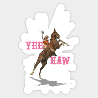 YEE HAW Sticker